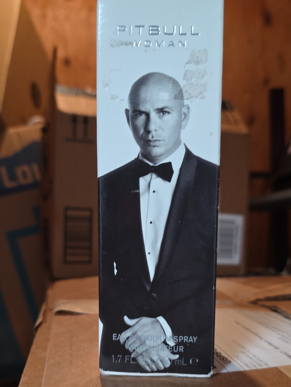Pitbull Woman Eau de Parfum Spray - Black & White Box